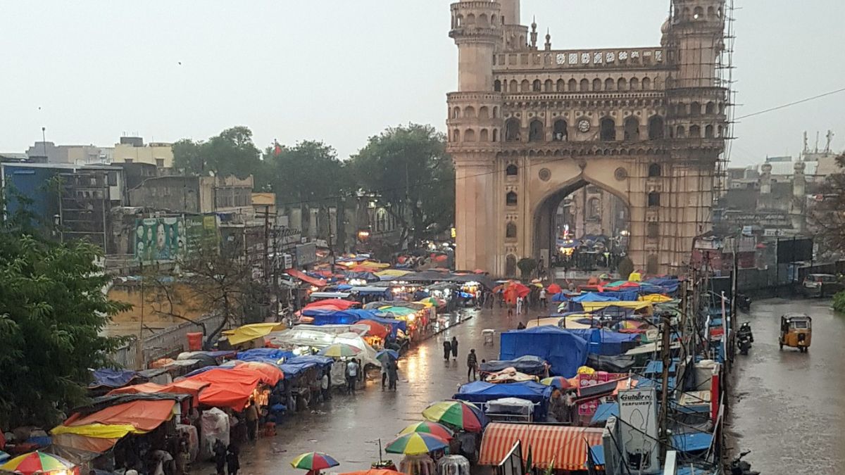 Hyderabad Weather Today Rainfall With Thunder Likely In Several Parts